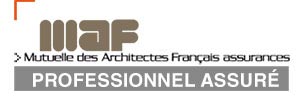 Professionnel assuré Mutuelle des Architectes Françaises Assurances, MAF